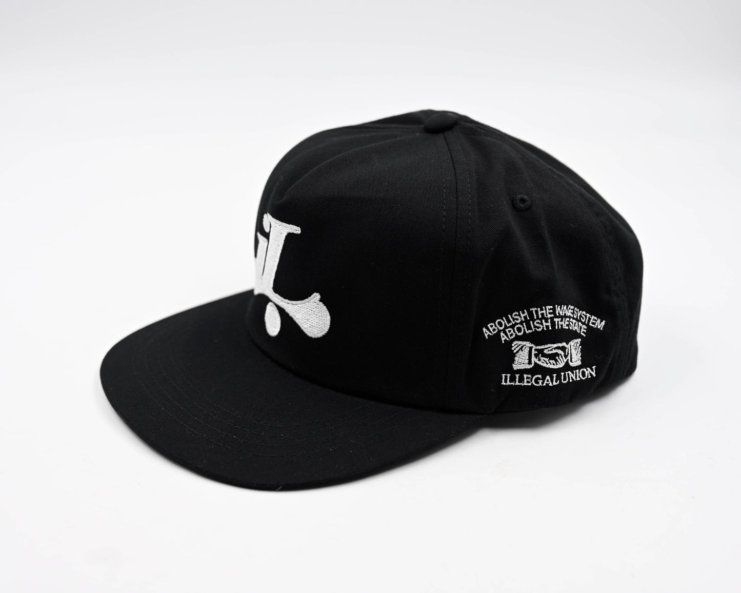 Labor Union Hat (Black & White)