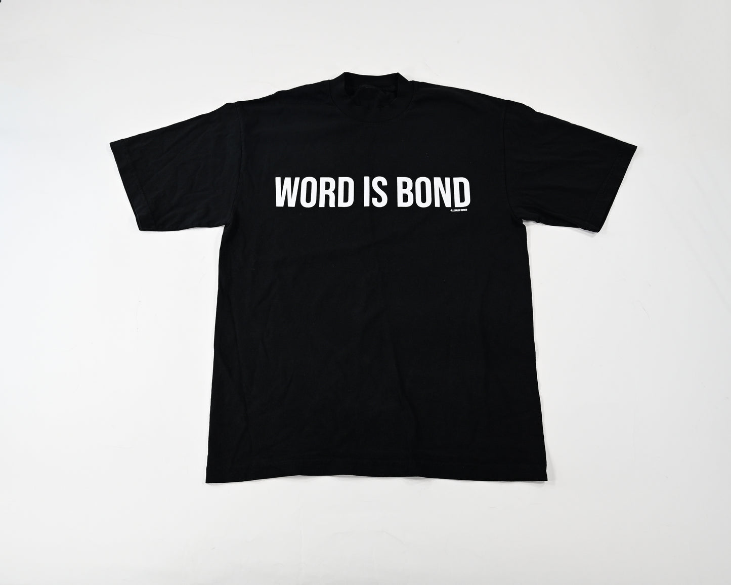WORD IS BOND (Black)