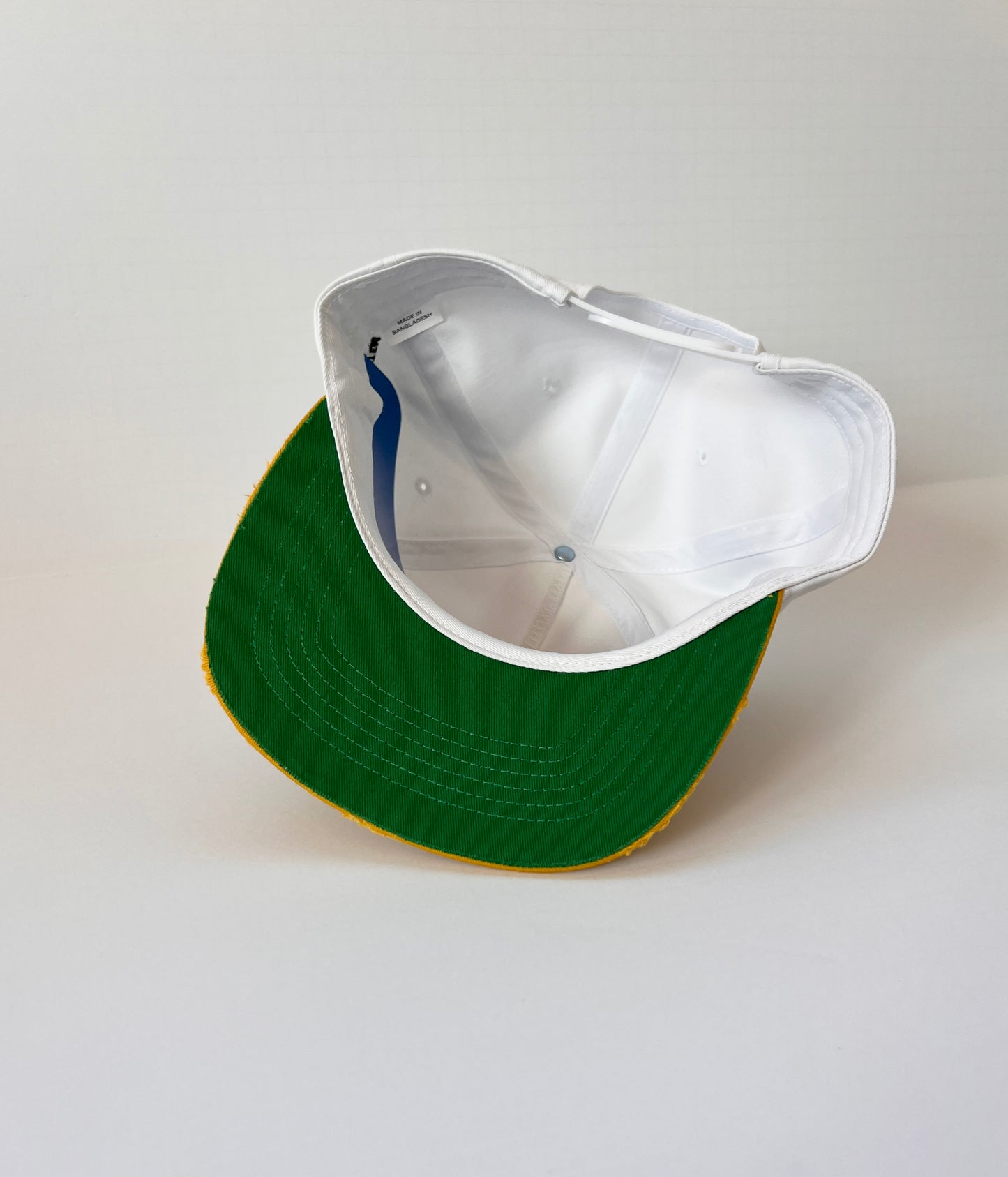 Labor Union Hat (White & Gold)