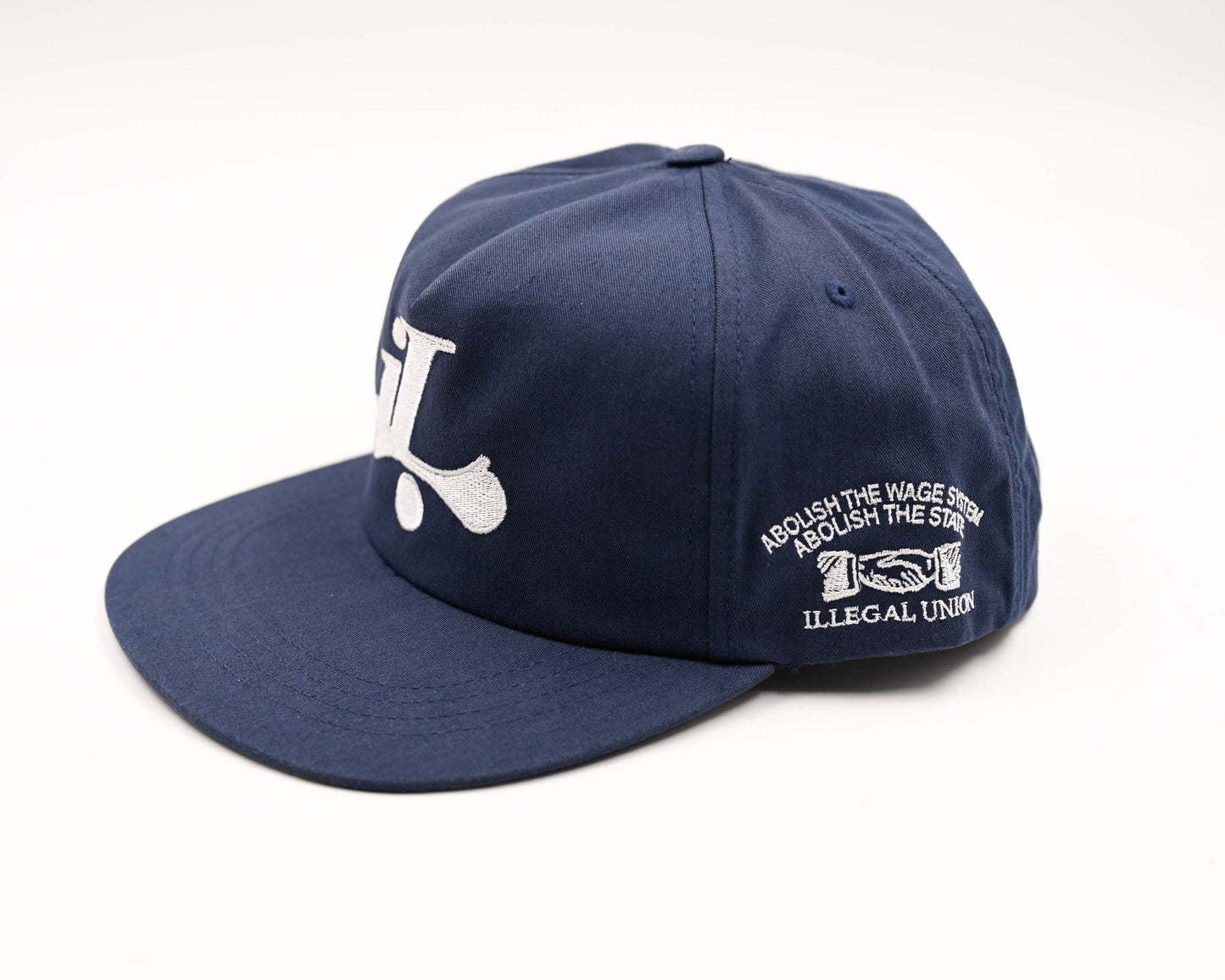 Labor Union Hat (Navy & White)